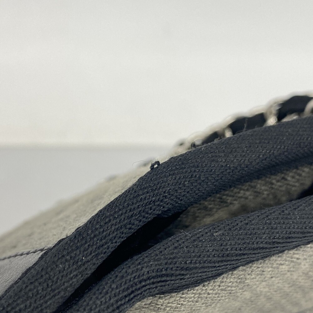CHANEL Gray Canvas Deauville Tote Bag - Picture 9 of 12